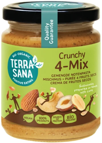 3. a KREM ORZECHOWY CRUNCHY MIX (4 ORZECHY) BIO 250 g - TERRASANA.webp